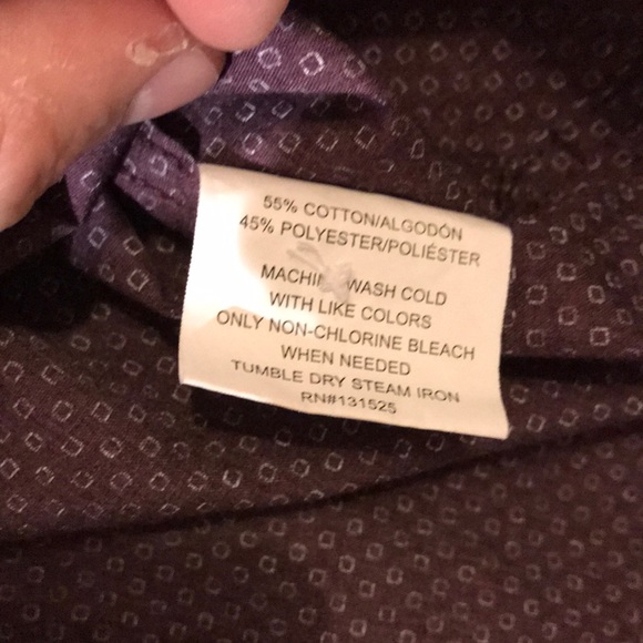 Men’s Medium Short Sleeve Button Up - Picture 4 of 4